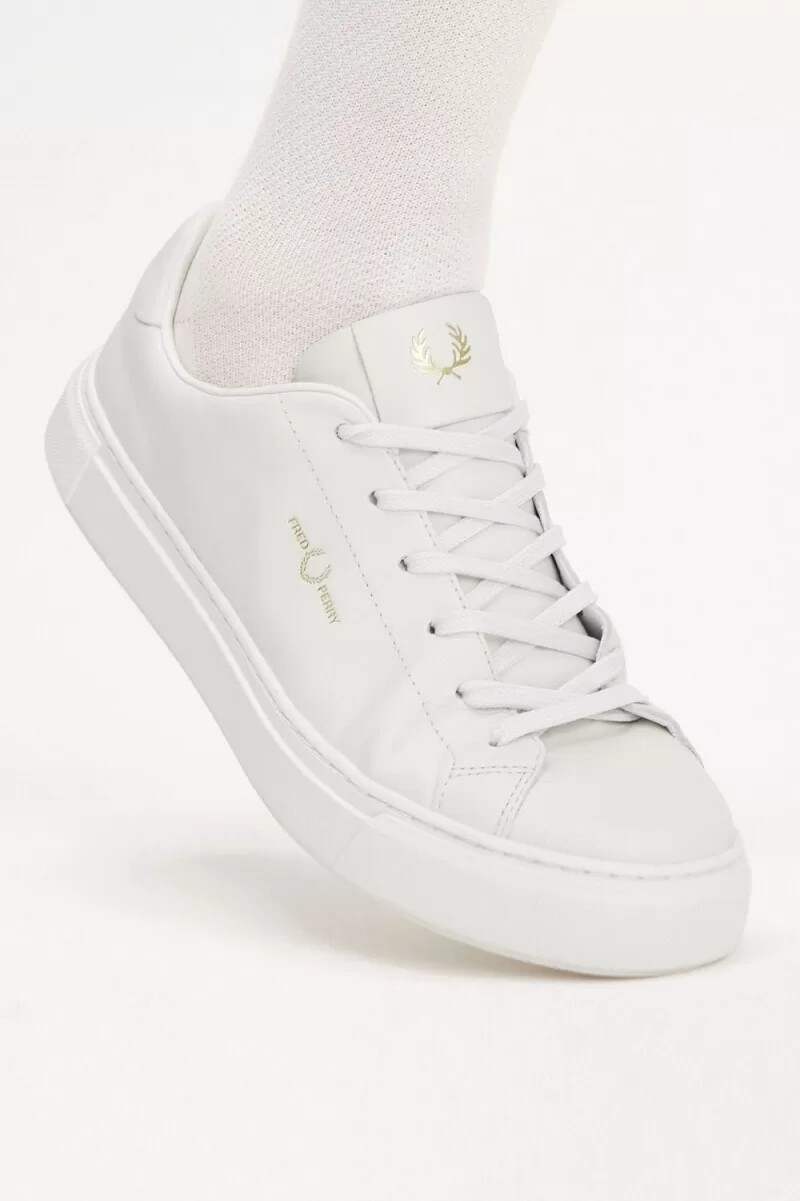 scarpe da tennis da uomo fred perry b71 color avorio