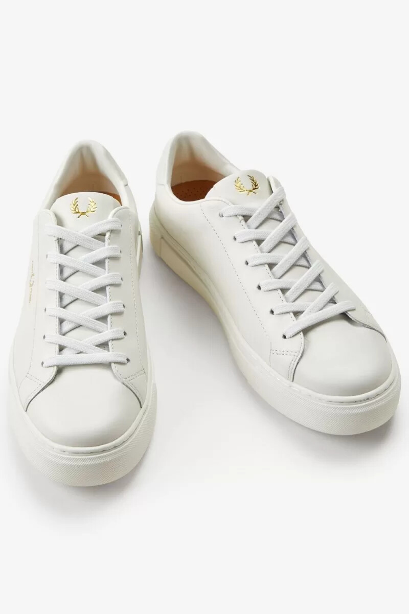 scarpe da tennis da uomo fred perry b71 color avorio