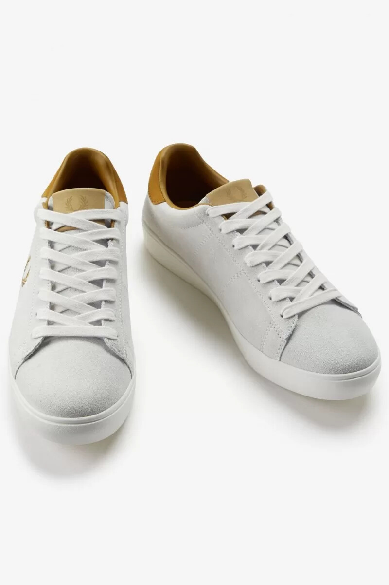 scarpe da tennis da uomo fred perry spencer bianche