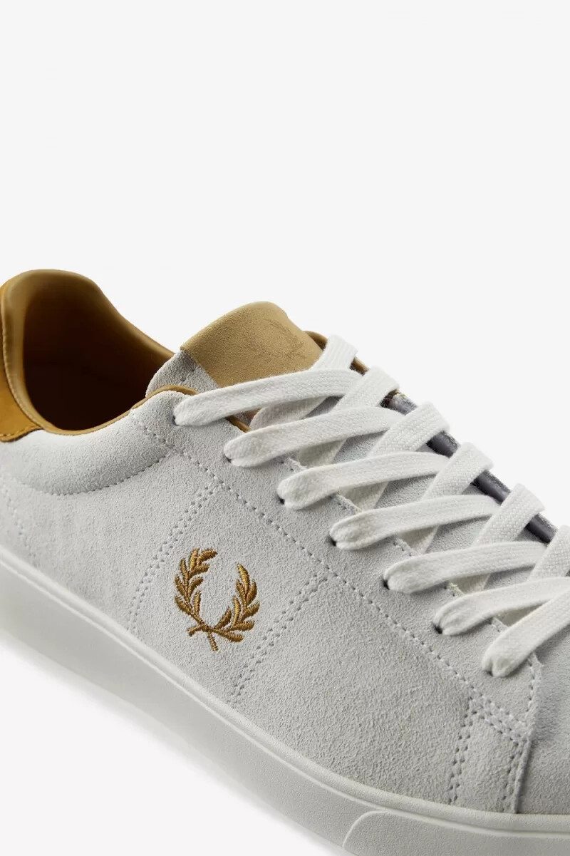 scarpe da tennis da uomo fred perry spencer bianche