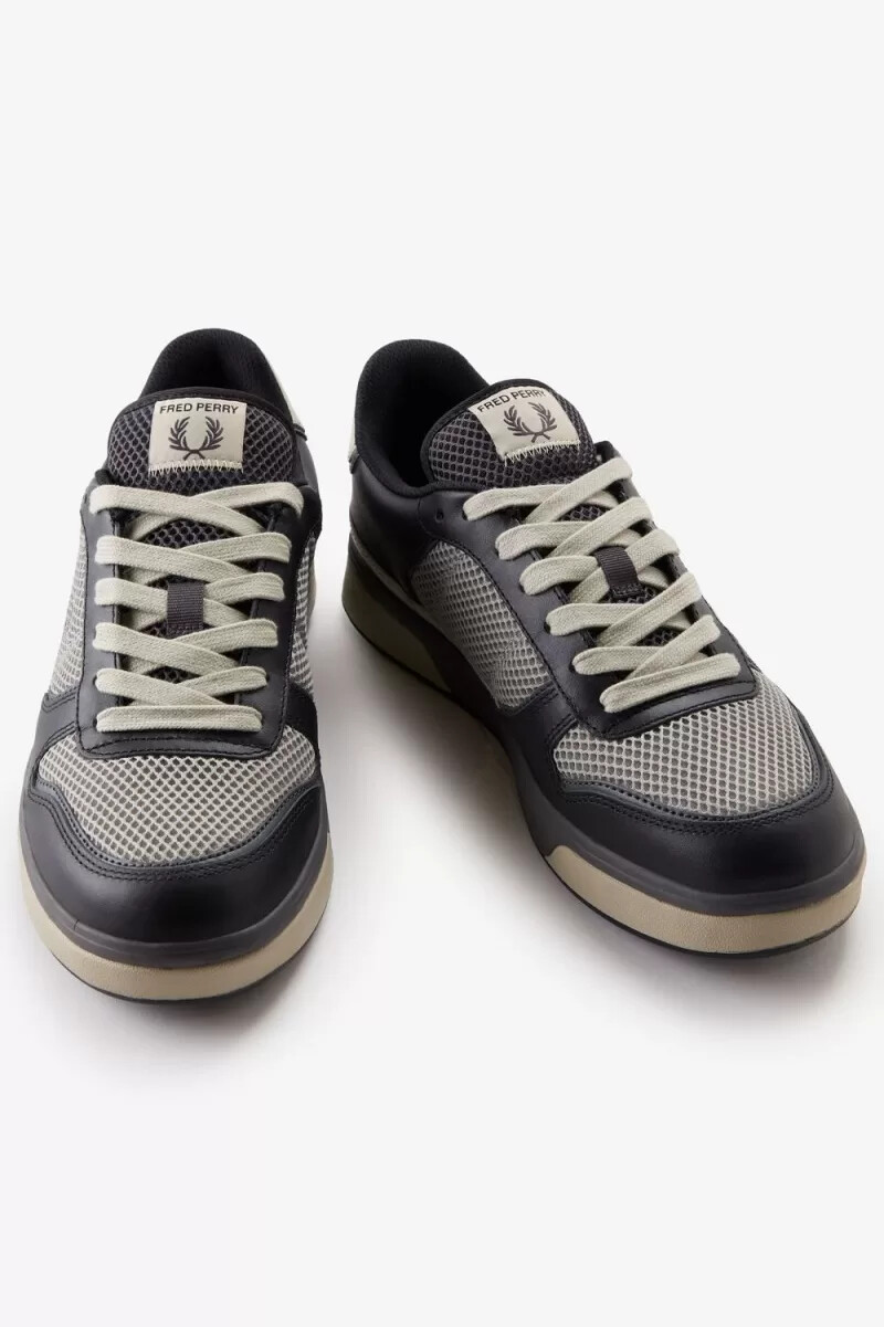 fred perry b300 sneakers da uomo nere canna di fucile