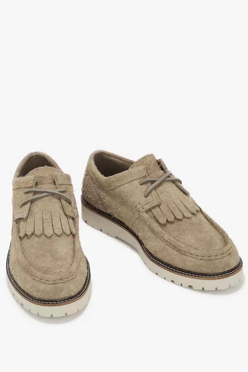 fred perry low kenney stivali da uomo grigio caldo