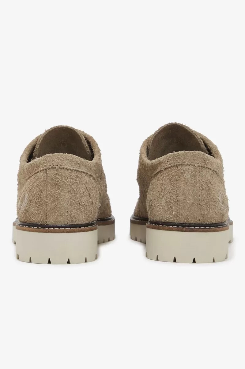 fred perry low kenney stivali da uomo grigio caldo