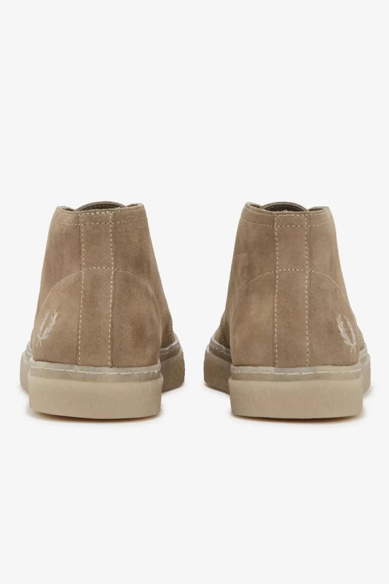fred perry hawley stivali da uomo grigio caldo