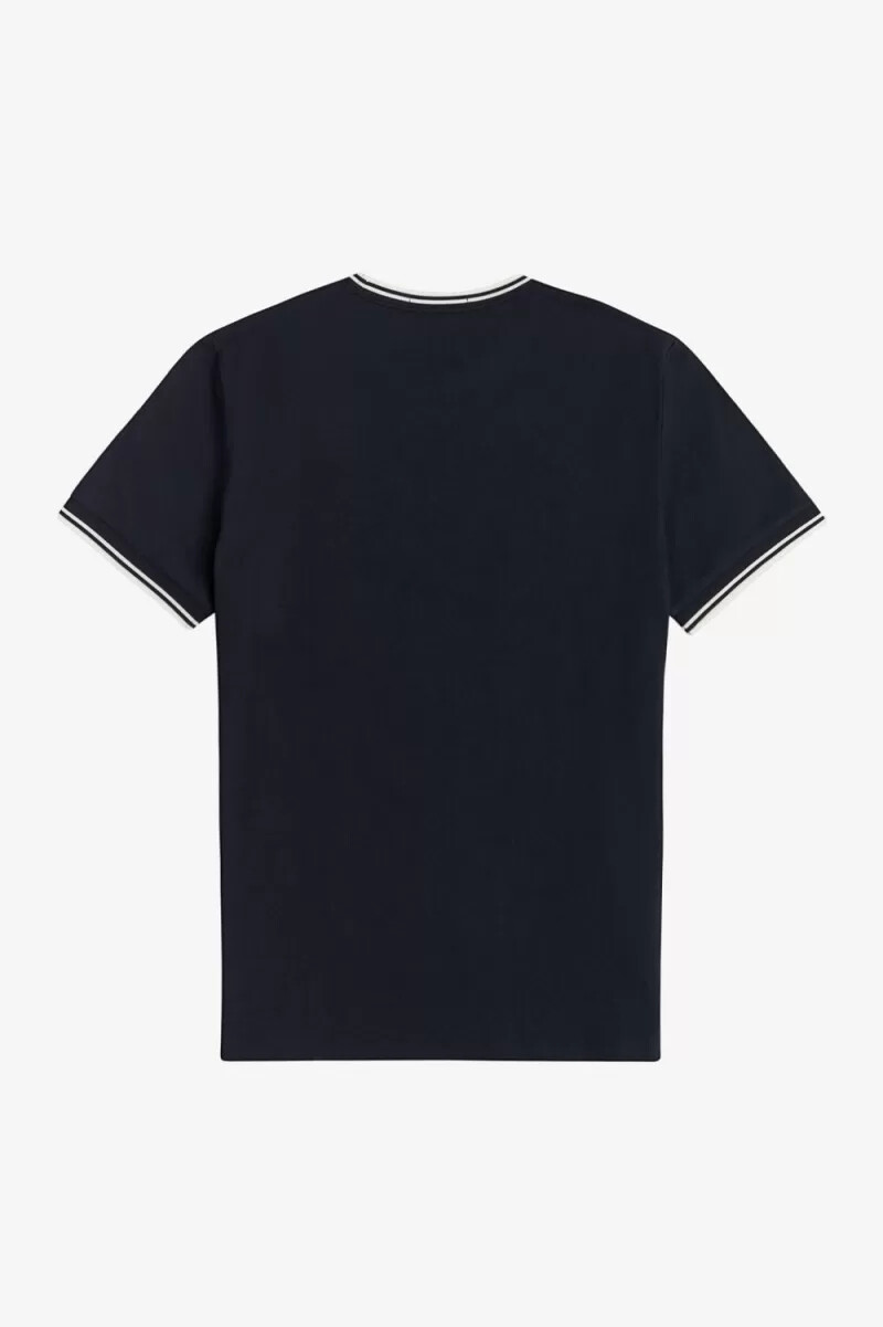fred perry twin tipped t-shirt da uomo blu navy