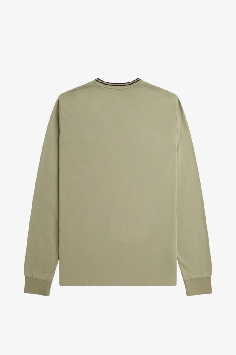 fred perry twin tipped t-shirt da uomo grigio caldo rosso scuro