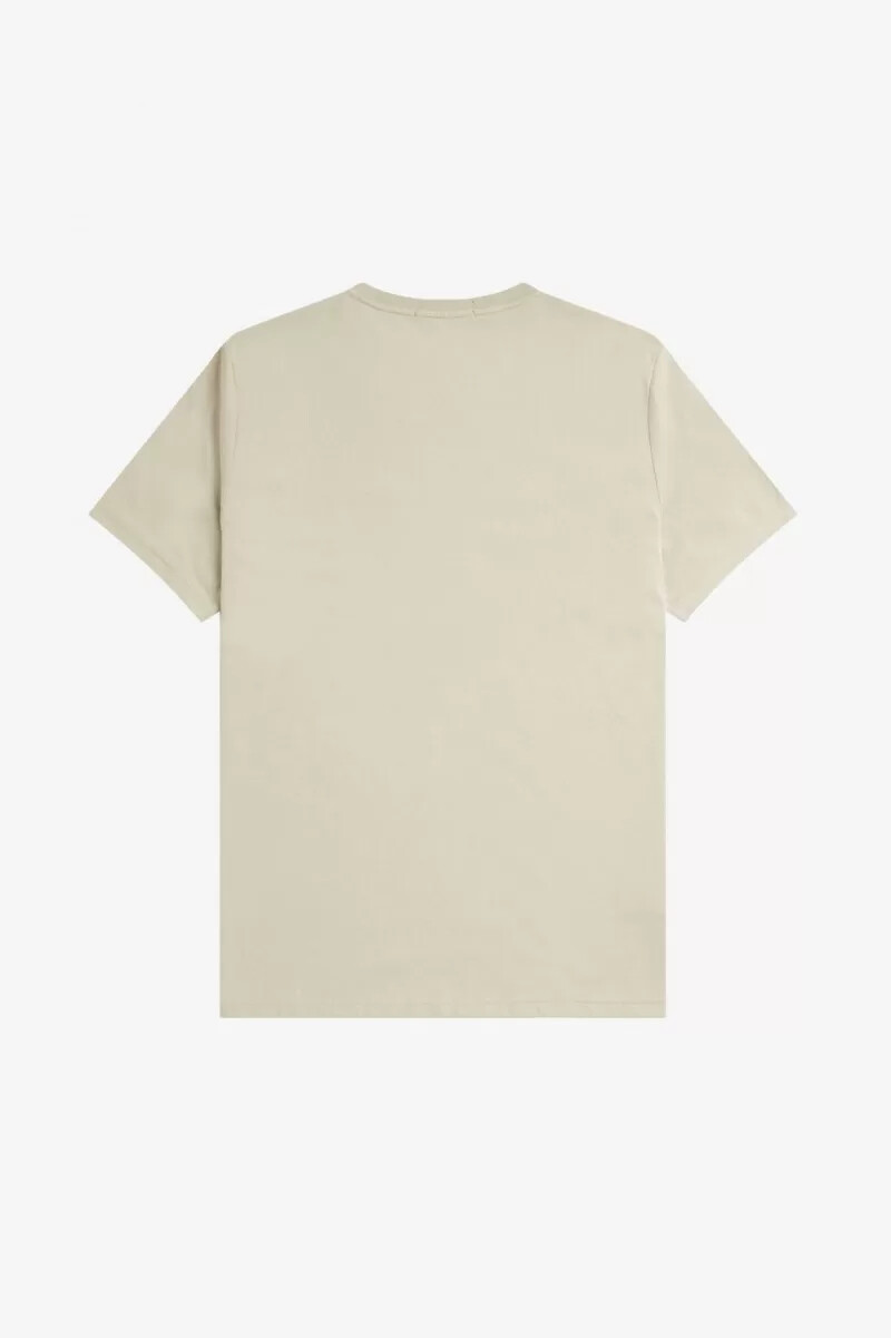 maglietta da uomo fred perry circle branding colore menta chiaro